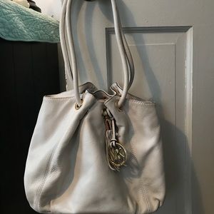 White Michael Kors purse